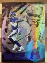 2021 Panini Illusions Purple Stardust Kellen Mond #79 Rookie Vikings